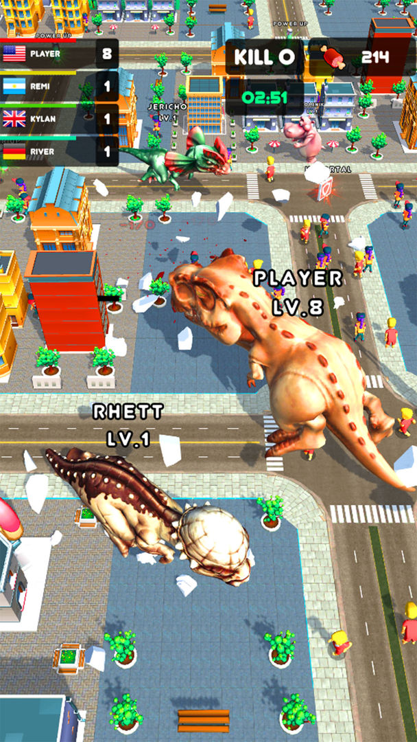 Rampage : Smash City Monster screenshot game