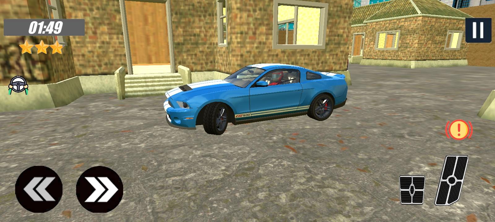 Cuplikan Layar Game Mustang Parking Simulator