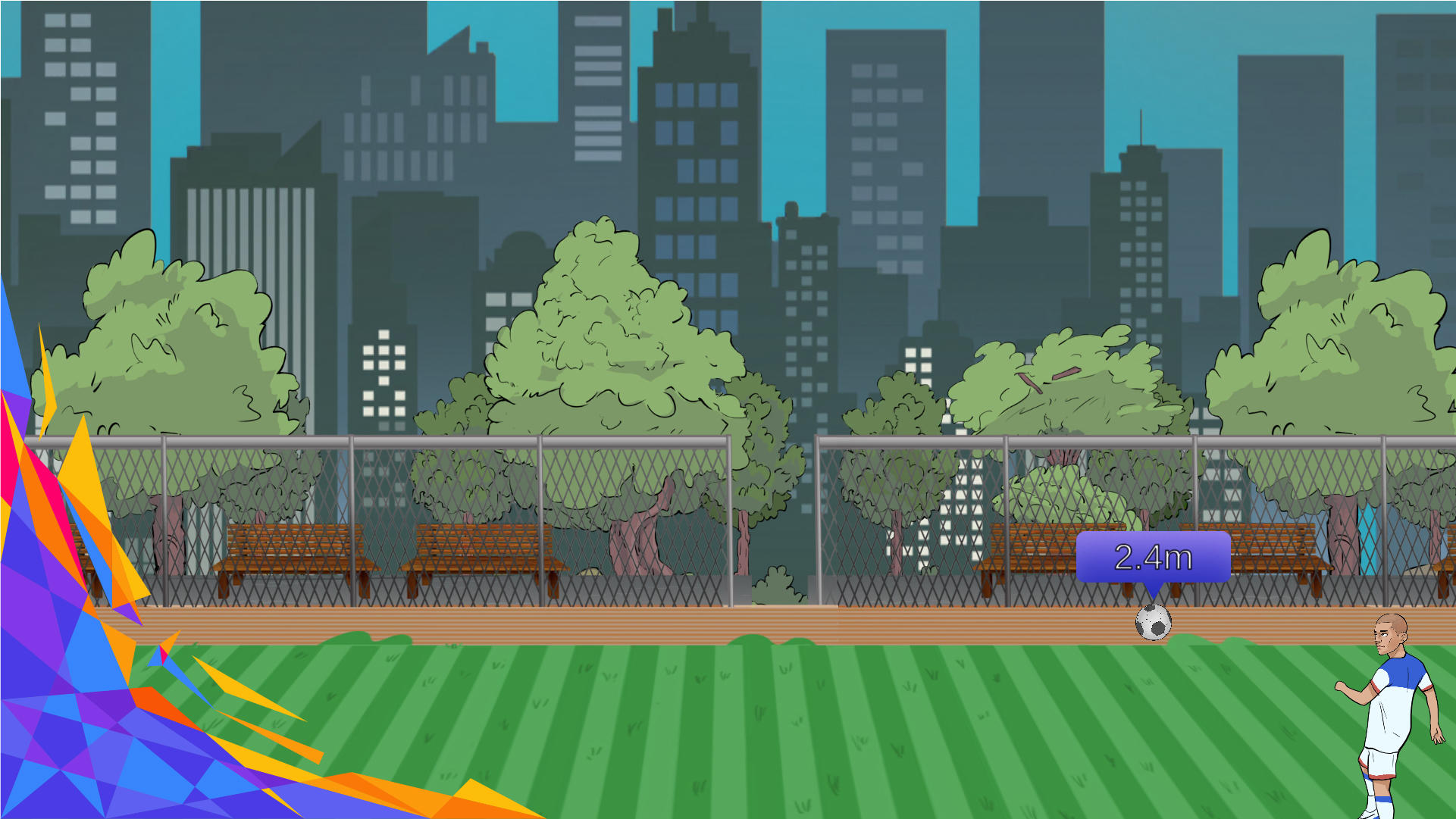 Screenshot of Flick Goalie