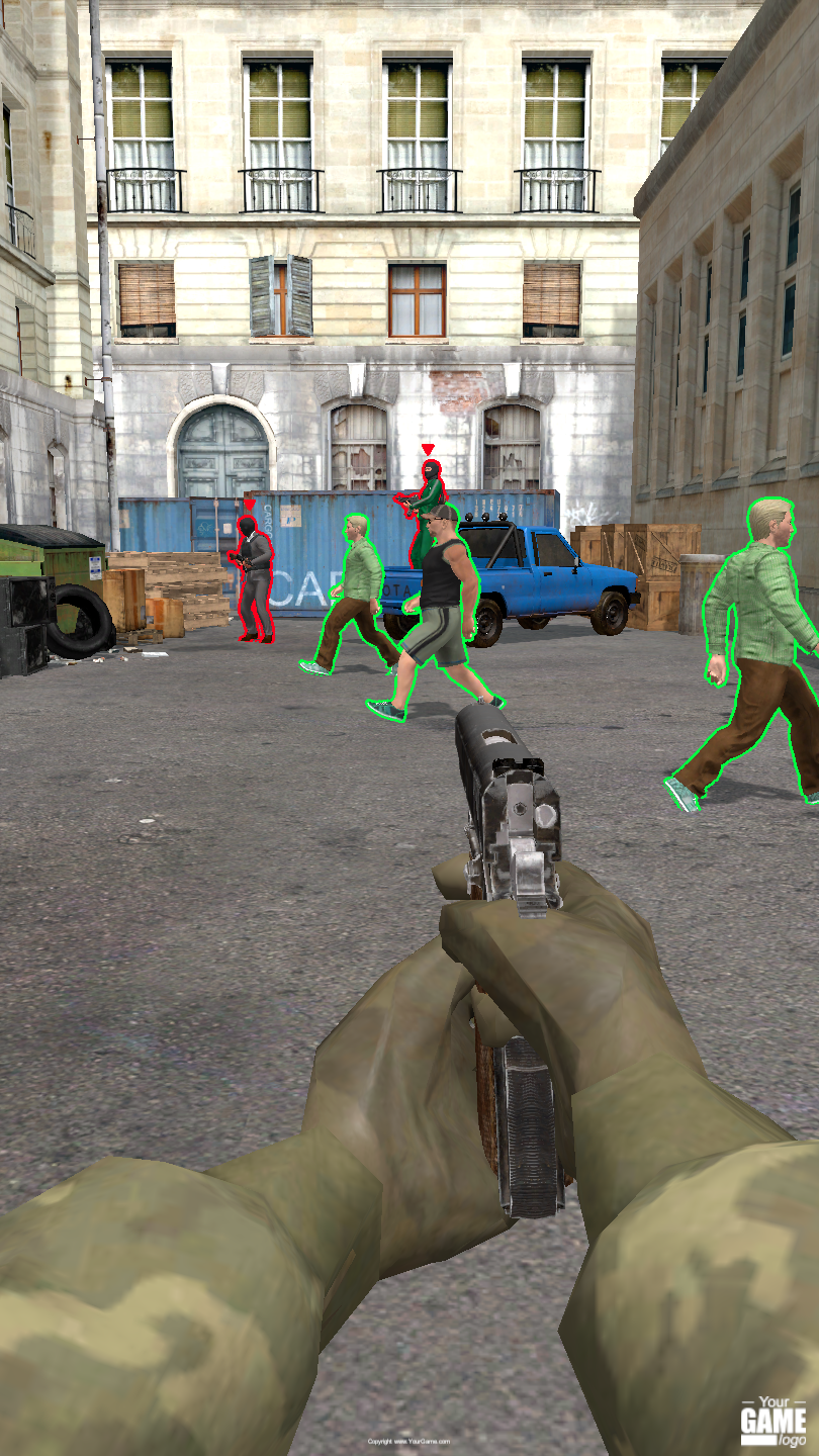 Bullet Control Game Screenshot