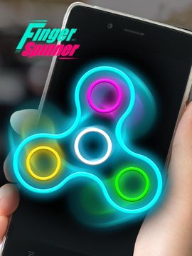 Finger Spinner Game Screenshot