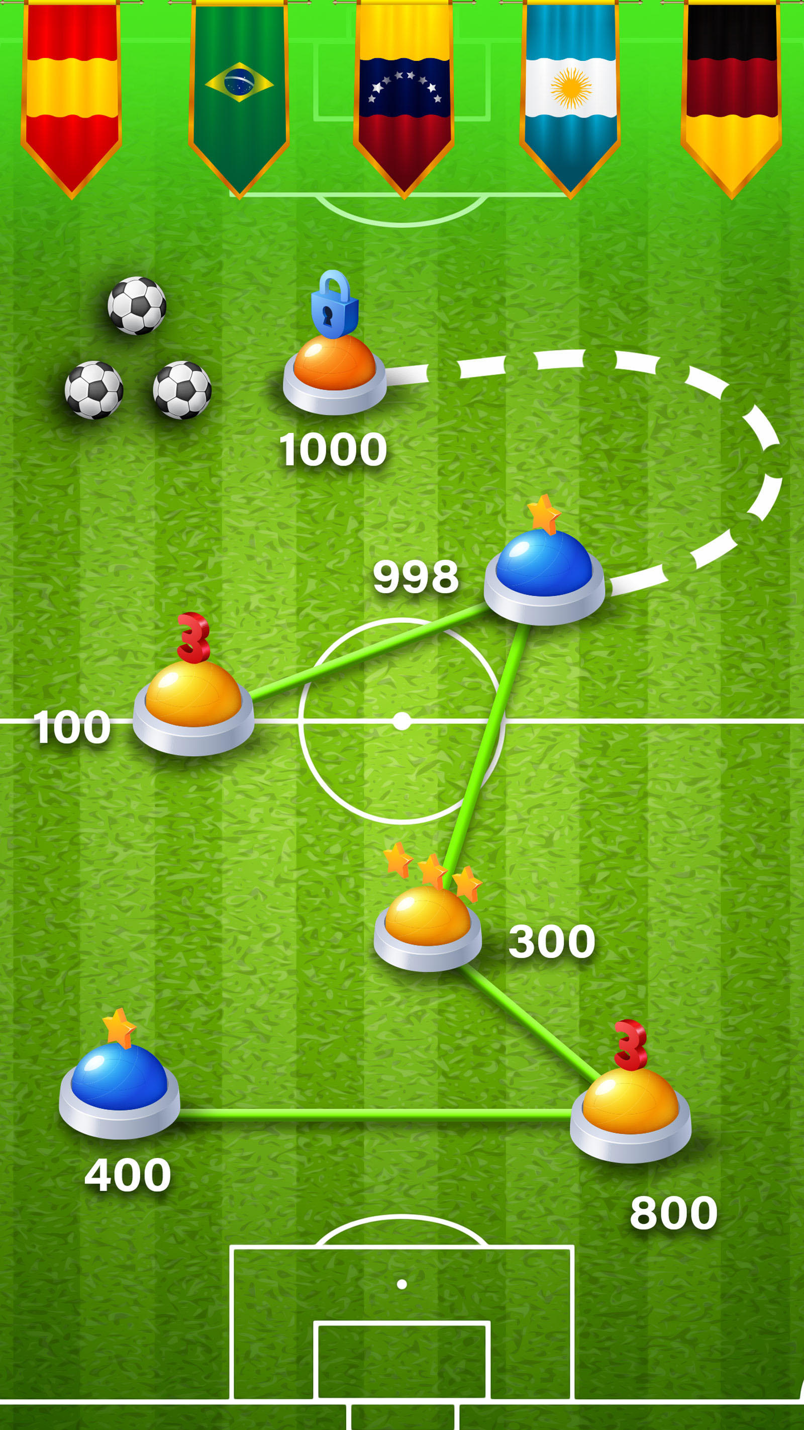 Football Star: Soccer Strike Game Screenshot