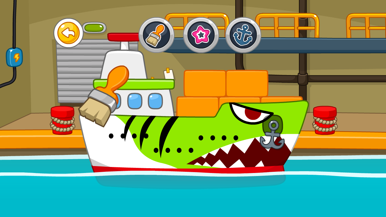 Ship wash Game Screenshot