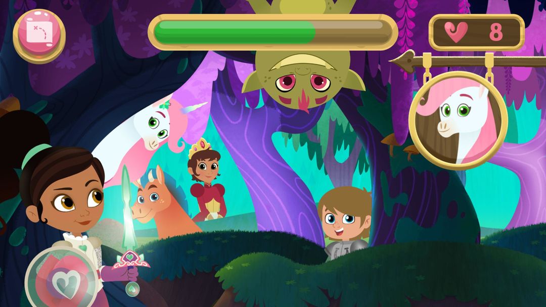Screenshot of Nella the Princess Knight: Kingdom Adventures