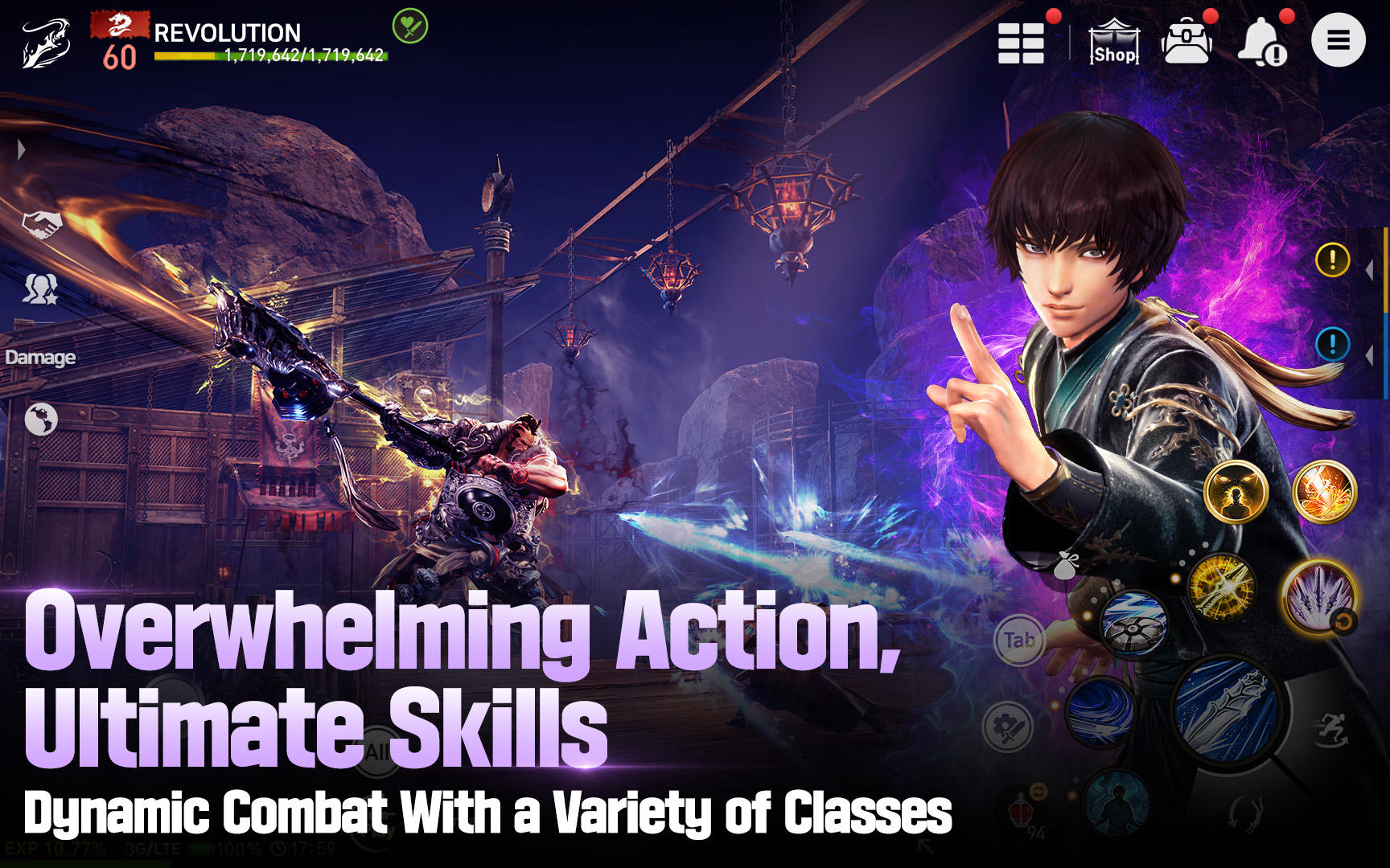 Blade&Soul Revolution Game Screenshot