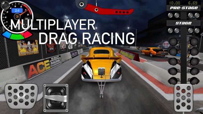 Screenshot of Door Slammers 2 Drag Racing