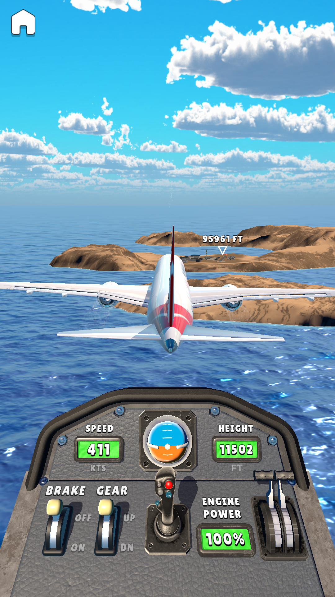 Smooth Landing Game Screenshot