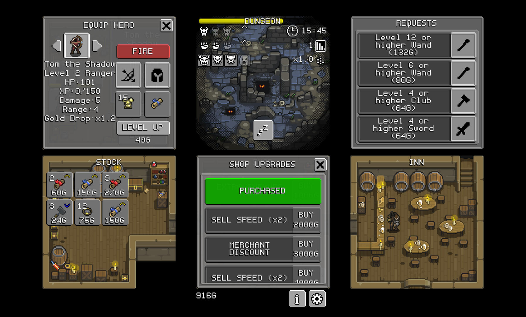 Screenshot of Dungeon Merchant