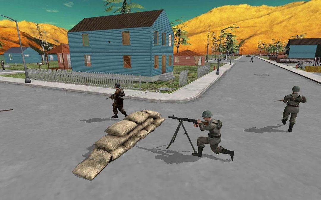 Call Of Courage 2 : World War 2 Frontline Commando screenshot game