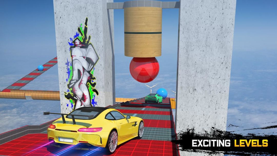 Ramp Car Jump Mega Ramp Gratis screenshot game