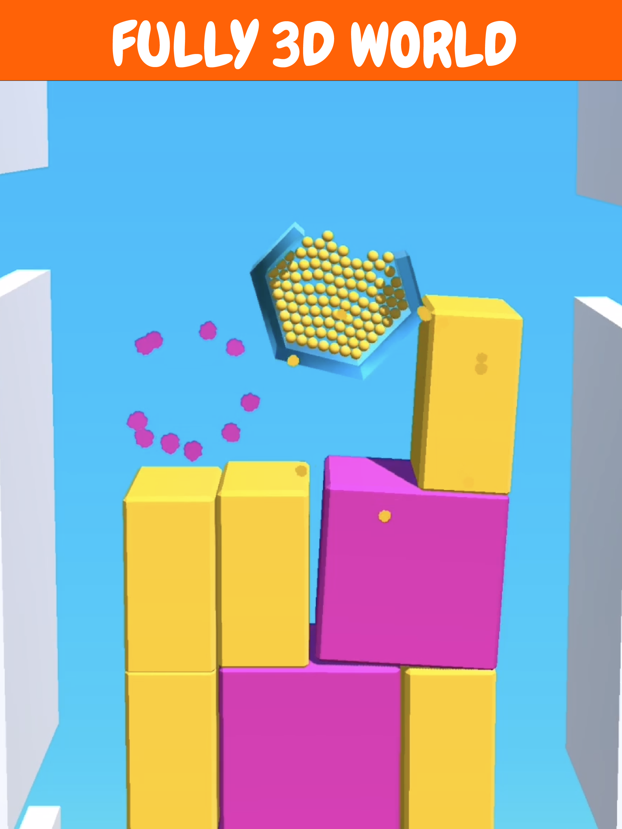 Drop Blocks 3D 게임 스크린 샷
