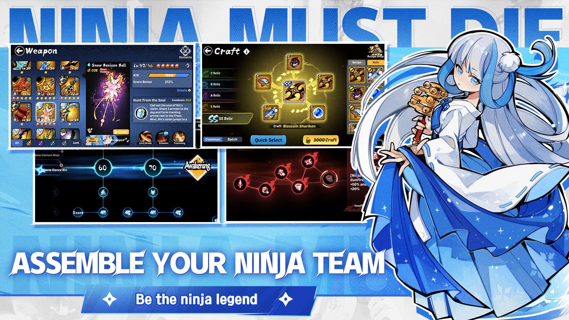 Create the Ultimate Ninja in Ninja Must Die! - Ninja Must Die - TapTap