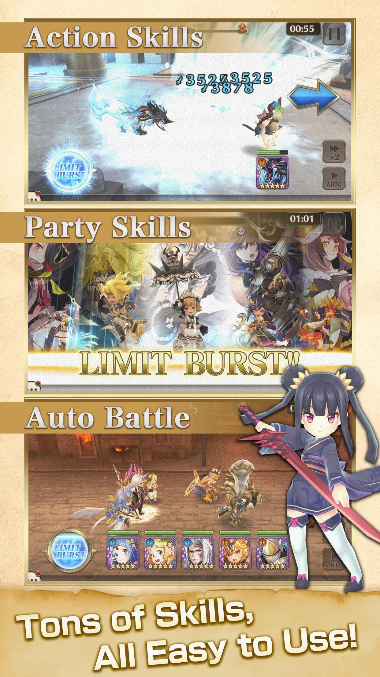 VALKYRIE CONNECT ゲームのスクリーンショット