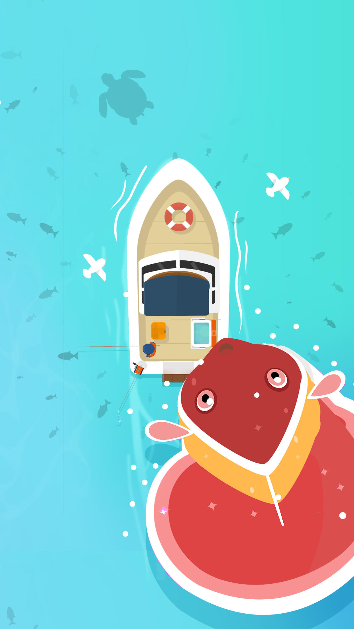 Hooked Inc: Fishing Games Game Screenshot