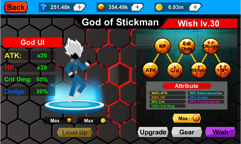 Stick Z Dragon : Super Game Screenshot