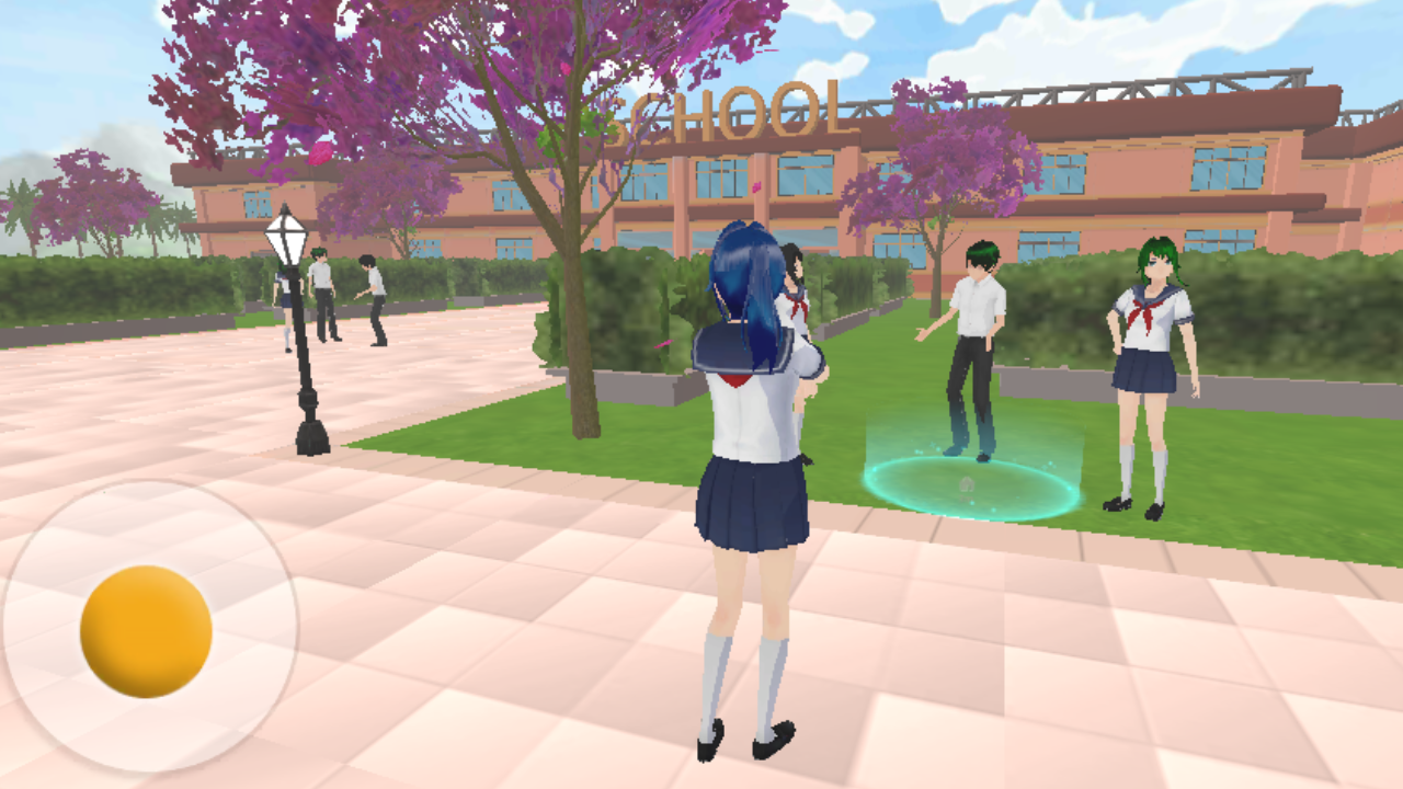 Anime Girls Simulator School Game Screenshot
