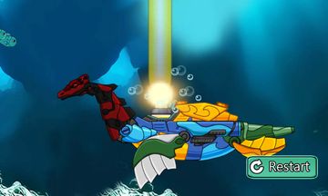 수리! 다이노로봇 - 딥 플레시오 ゲームのスクリーンショット