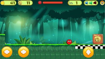 Скриншот игры Super Red Ball Adventures,jump,bounce,roll