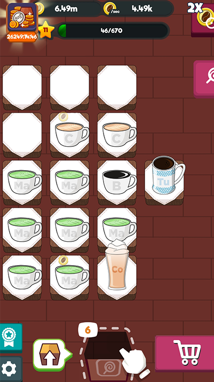 Screenshot of Coffee Rush