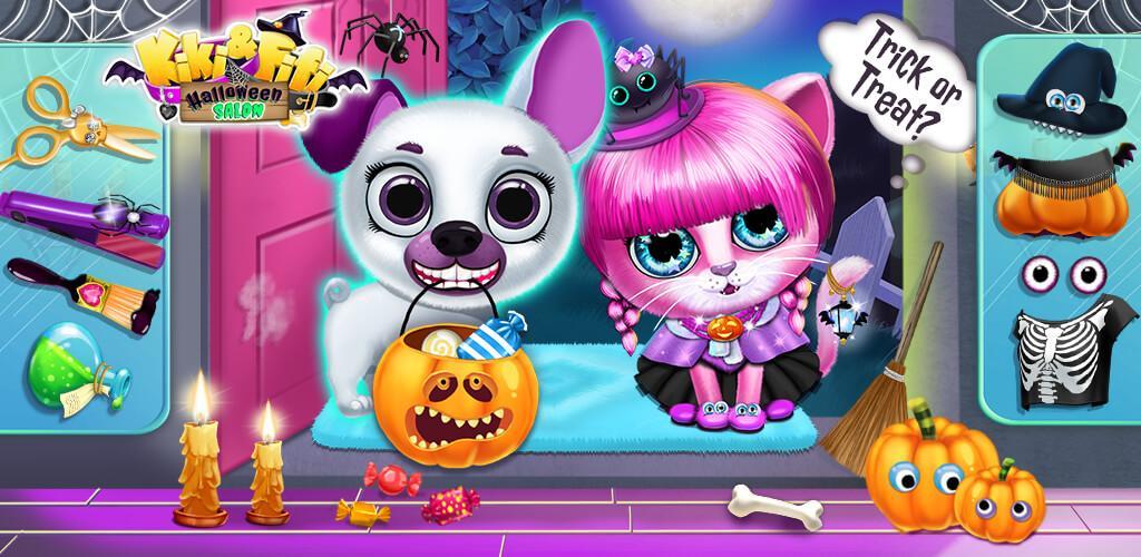 Banner of Kiki & Fifi Halloween Salon - Scary Pet Makeover 5.0.11526