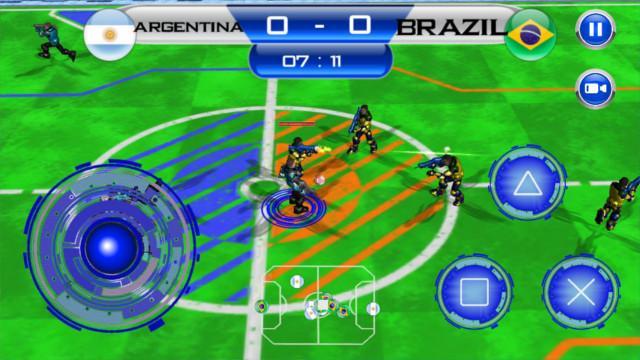 Screenshot 1 of 미래 축구 전투 Future Soccer Battle 1.0.6
