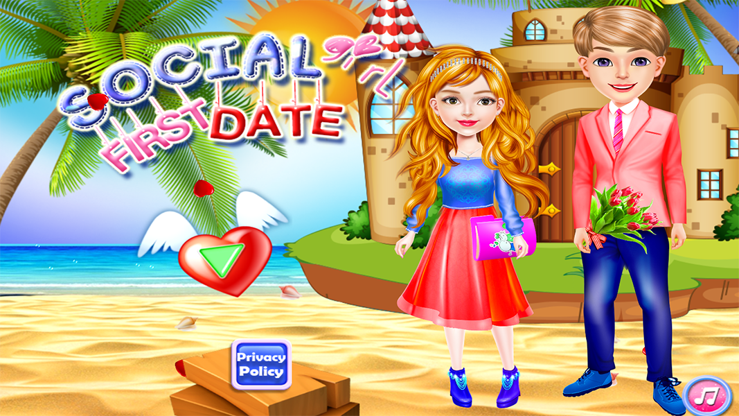 Social girl activity Game Screenshot