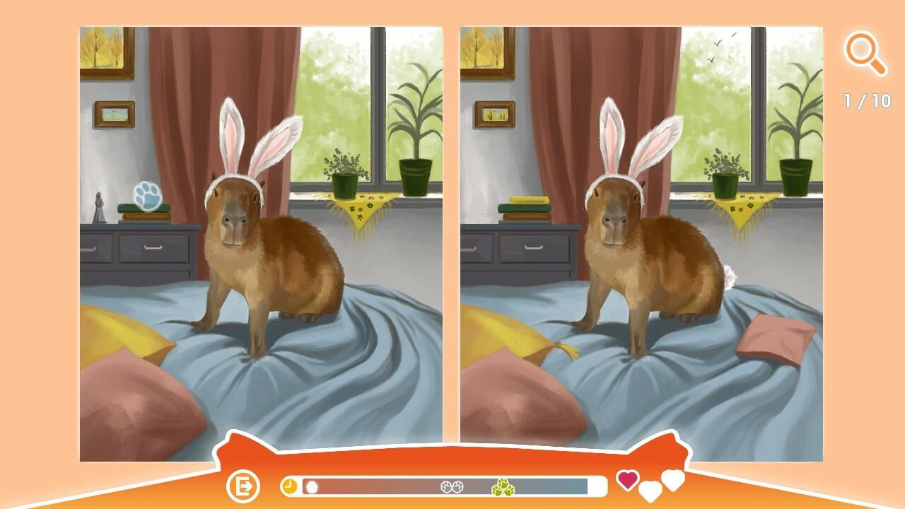 Cute Capybaras Game Screenshot