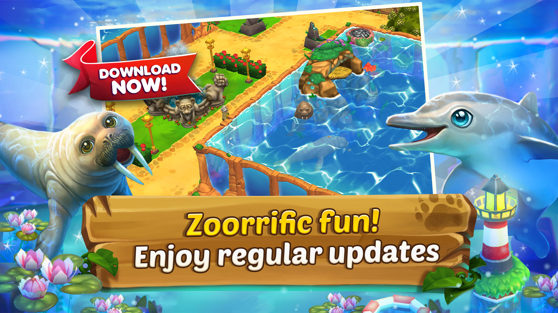 Zoo 2: Animal Park Game Screenshot