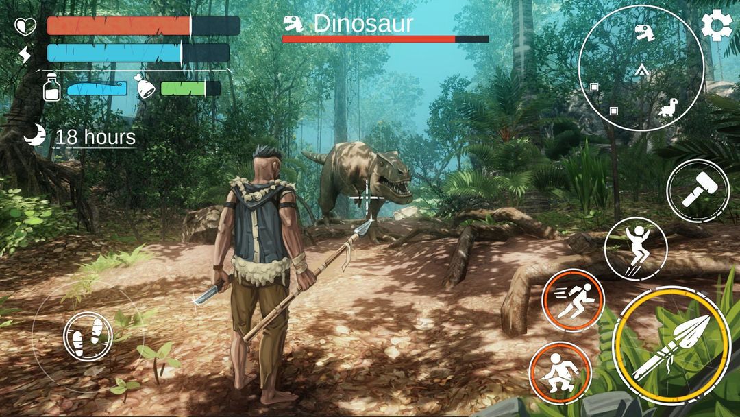 Screenshot of Jurassic Island: Lost Ark Surv