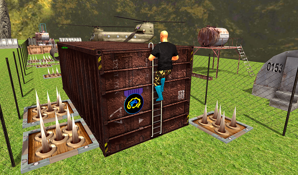 US Army Training Camp Commando Game Screenshot