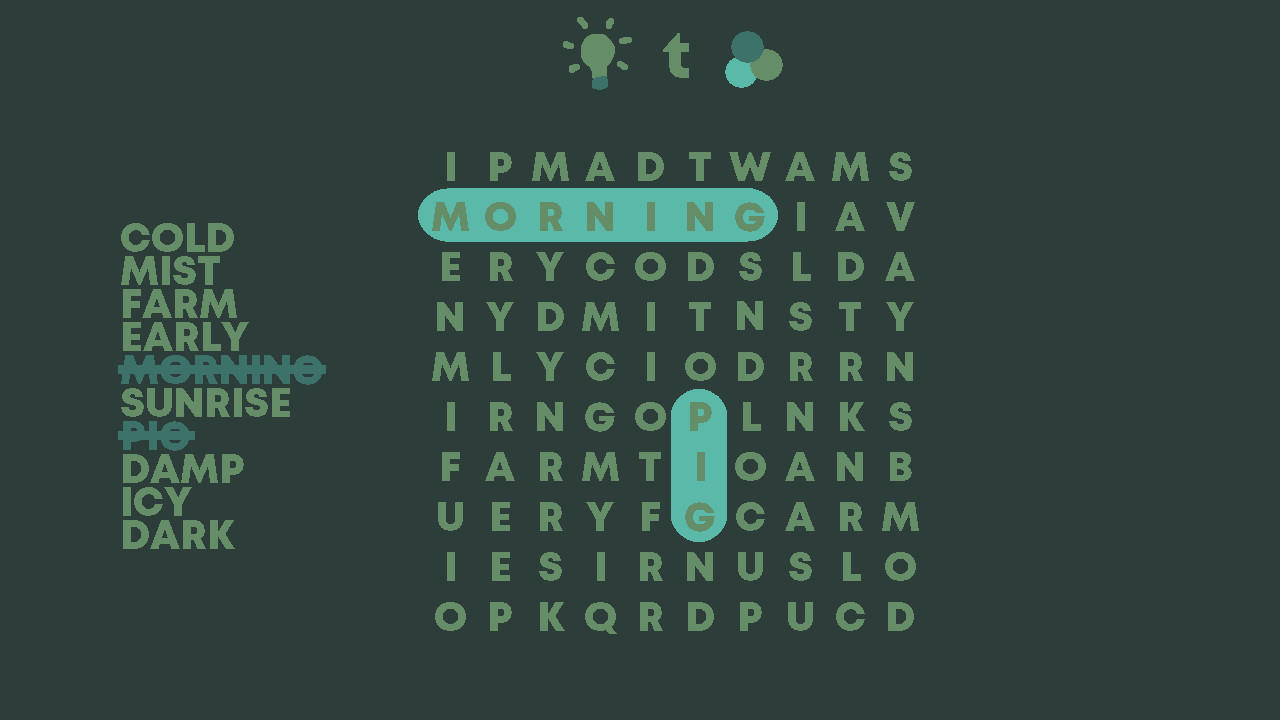 WordSearch Story: Samuel's Adventure 1 Game Screenshot