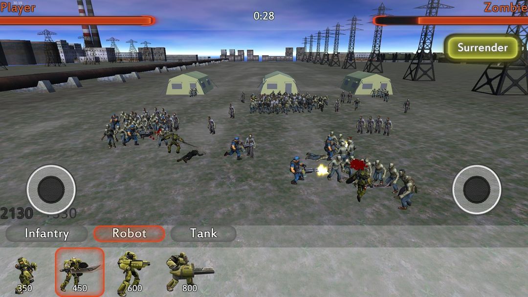 Zombie War Dead World 2 screenshot game
