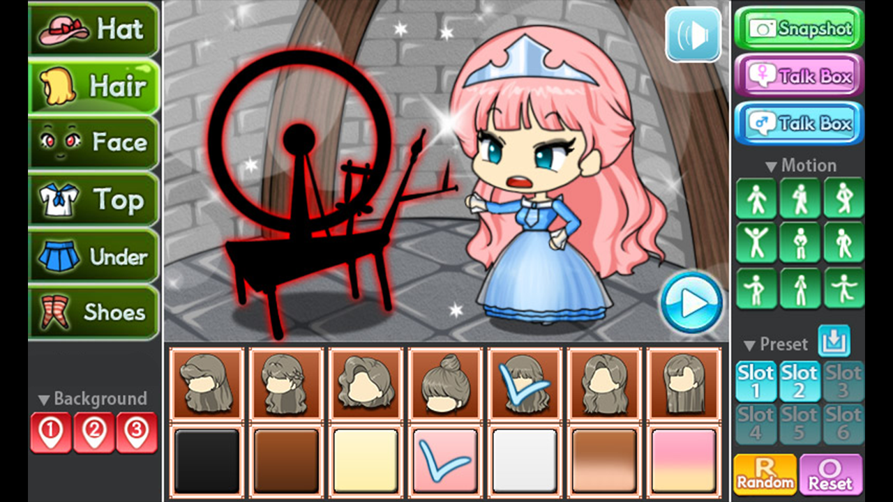 Pretty Girl's Sleeping Beauty screenshot game
