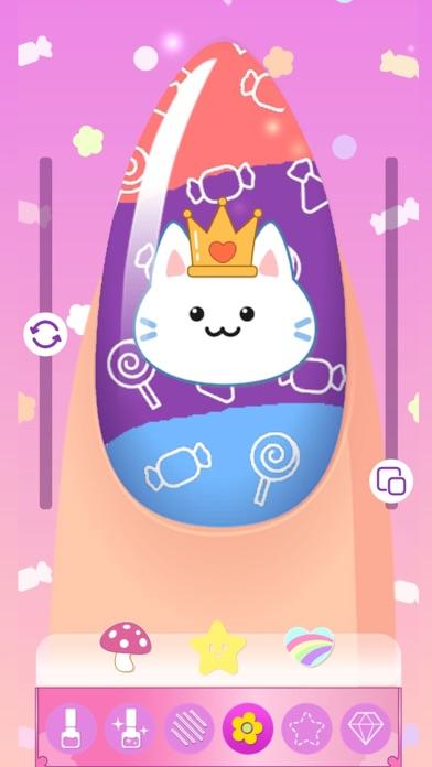 Cuplikan Layar Game Nail Art Magic Salon for Girls