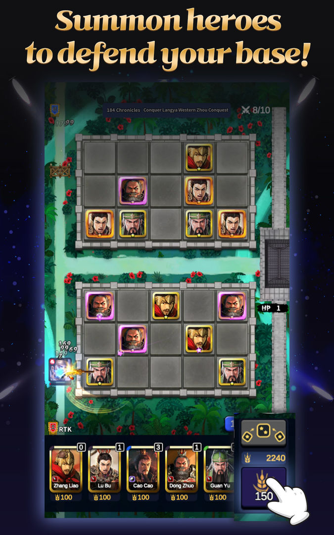 Random Defense TK screenshot game