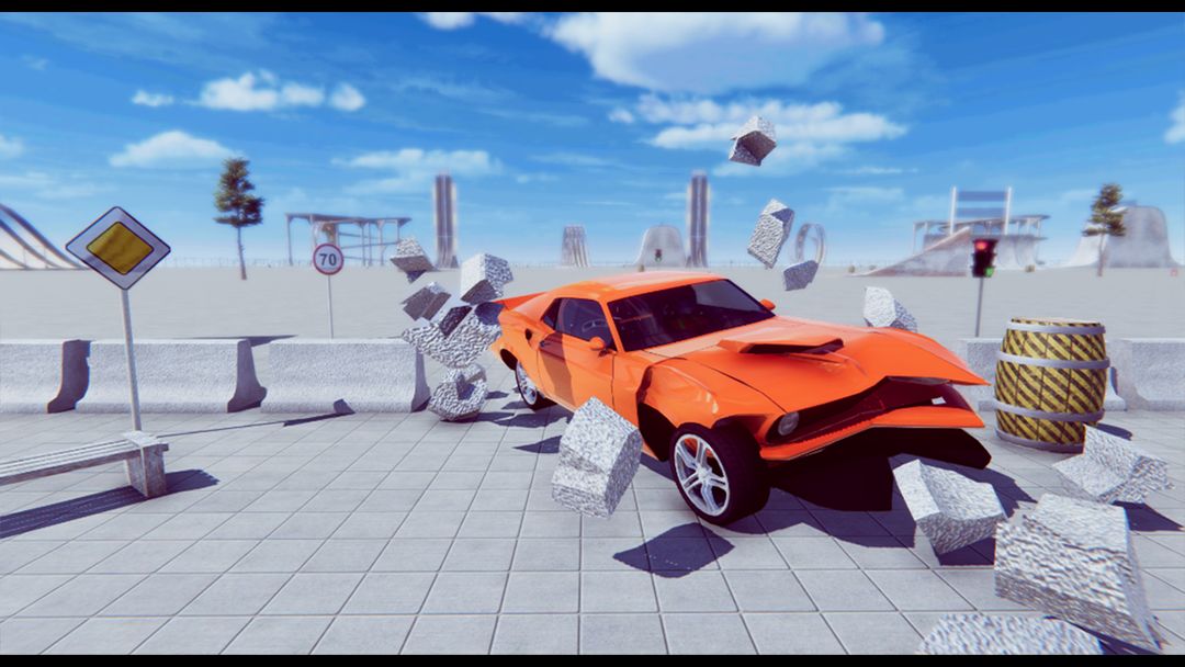 Screenshot of Car Crash Demolition Derby Simulator 2018