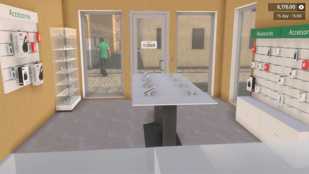 Screenshot of Mobile Store Simulator