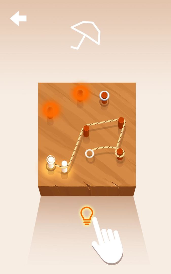 Rope N Roll screenshot game