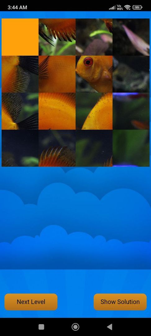 Screenshot of Fish Puzzle