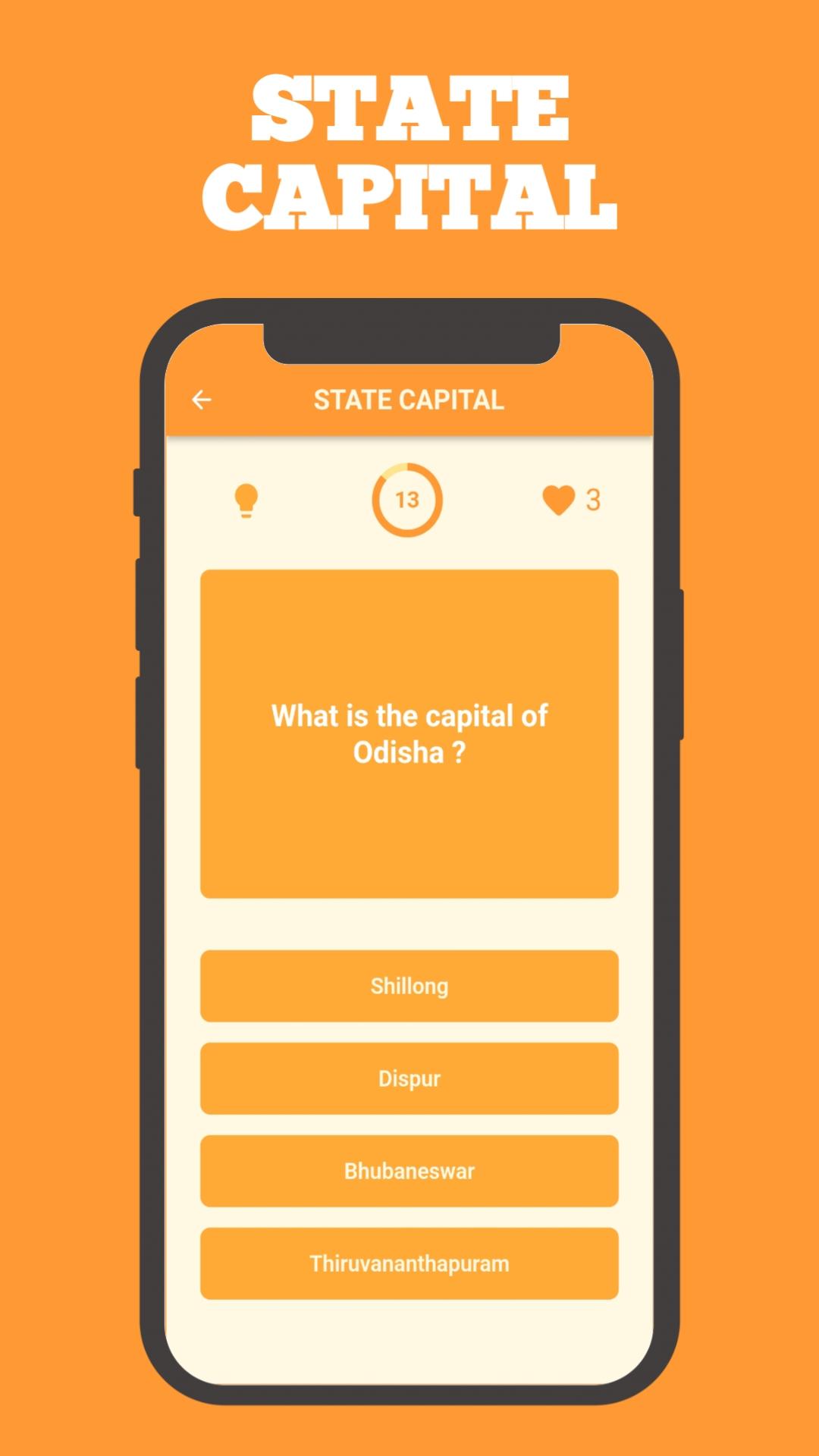 Скриншот игры India GK Quiz In English