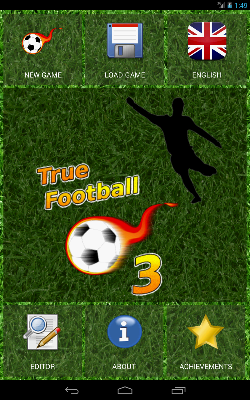 True Football 3 Game Screenshot