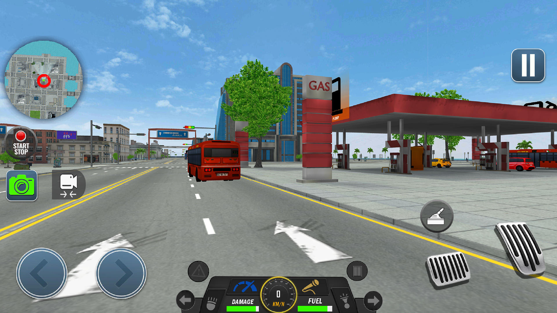 US Bus Simulator Driving Games Game Screenshot