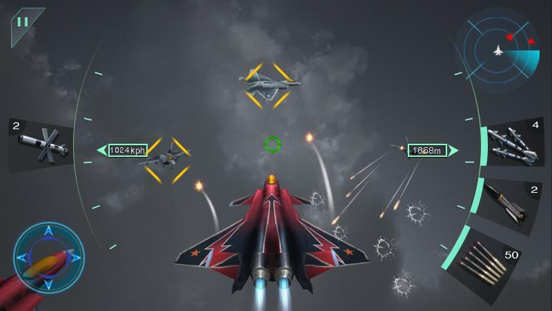 Screenshot of Sky Fighters 3D