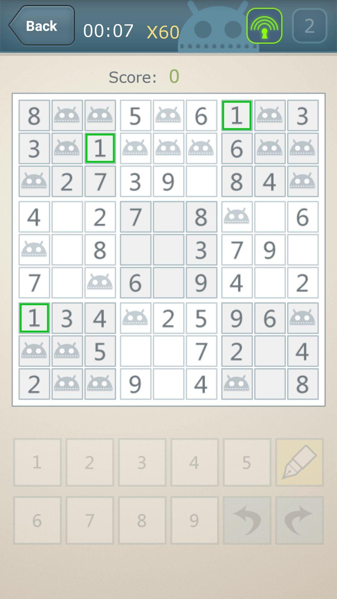 Popular Sudoku Plus Game Screenshot