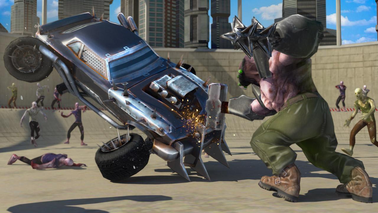 Screenshot of Zombie Smash : Road Kill