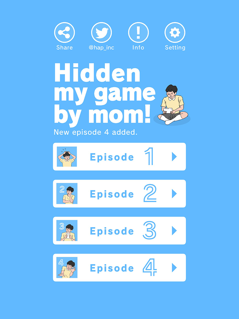 Hidden my game by mom Game Screenshot