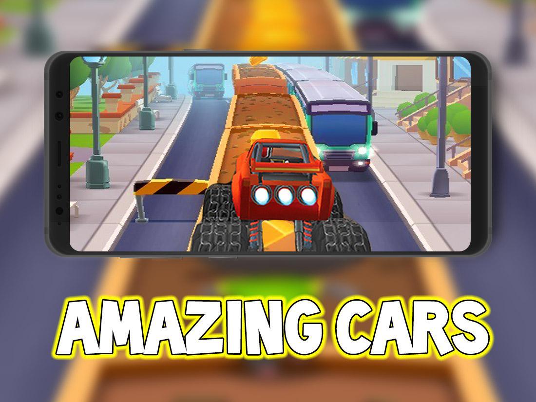 Blaze Monster Race Game Screenshot