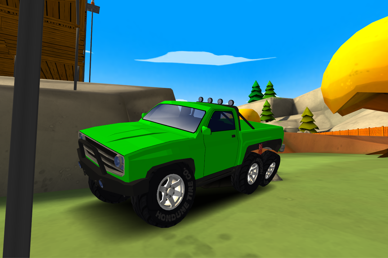 Truck Trials 2: Farm House 4x4 Game Screenshot