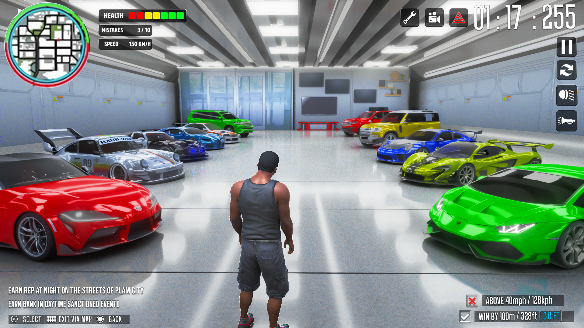 Screenshot of Dirt Bike Moto-Bike Stunt Game