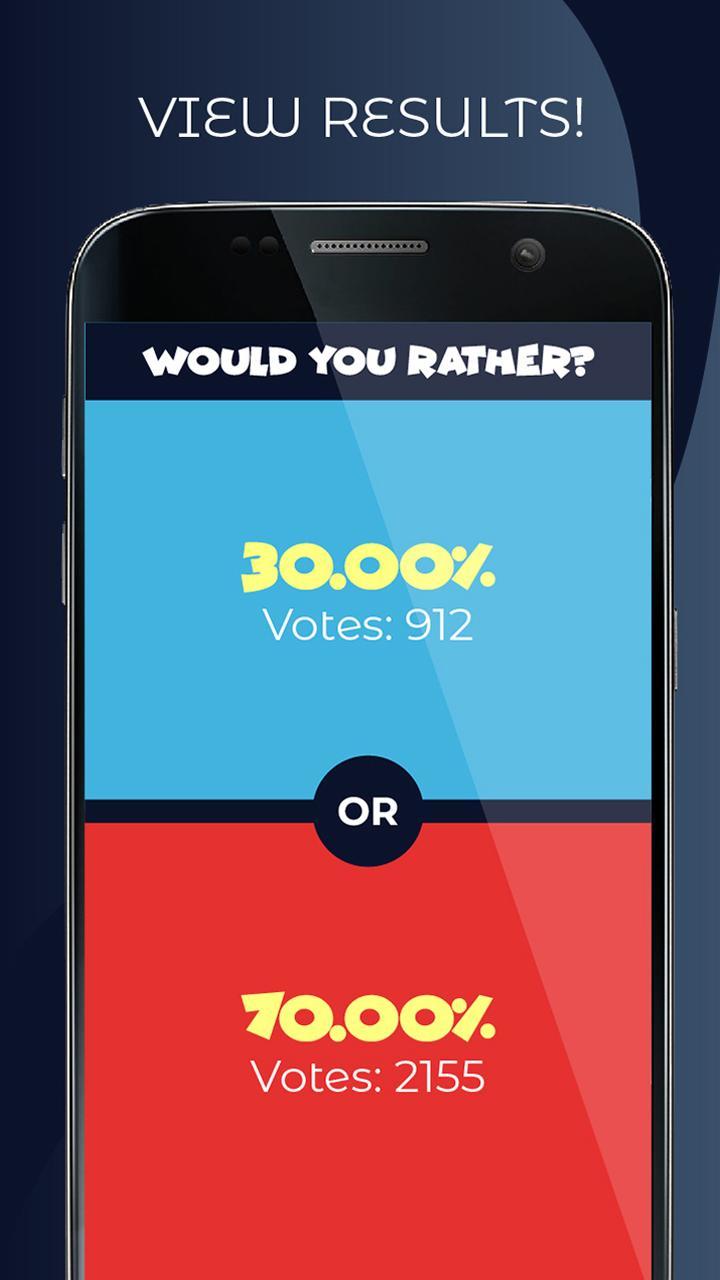Cuplikan Layar Game Would You Rather? The Game
